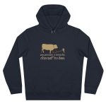 Sudadera con capucha King - Azul marino - Camiseta «No passis s’arada davant es bou» Sudadera con capucha King - Azul marino - Camiseta «No passis s’arada davant es bou»