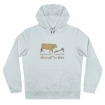 Sudadera con capucha King - Azul cielo puro - Camiseta «No passis s’arada davant es bou» Sudadera con capucha King - Azul cielo puro - Camiseta «No passis s’arada davant es bou»
