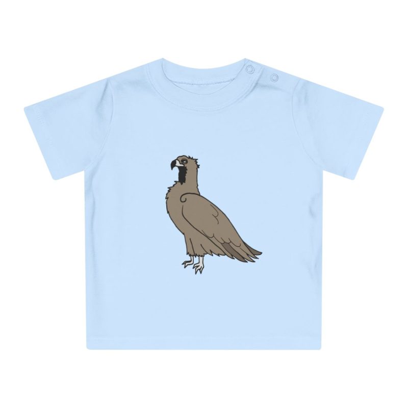 Camiseta de bebe - Azul empolvado - Voltor Camiseta de bebe - Azul empolvado - Voltor