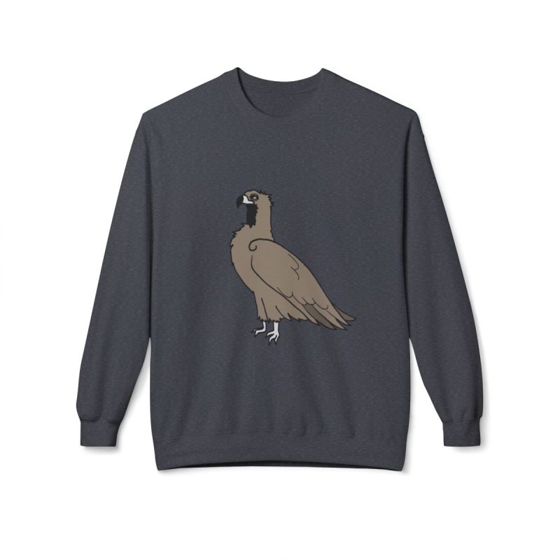 Sudadera Softstyle cuello redondo - Gris jaspeado oscuro - Voltor