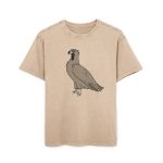 Camiseta oversize lavado acido - Beis - Voltor Camiseta oversize lavado acido - Beis - Voltor