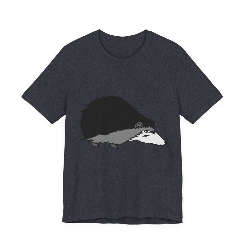 Camiseta jersey manga corta - Azul marino jaspeado - Eriço