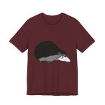 Camiseta jersey manga corta - Granate - Eriço