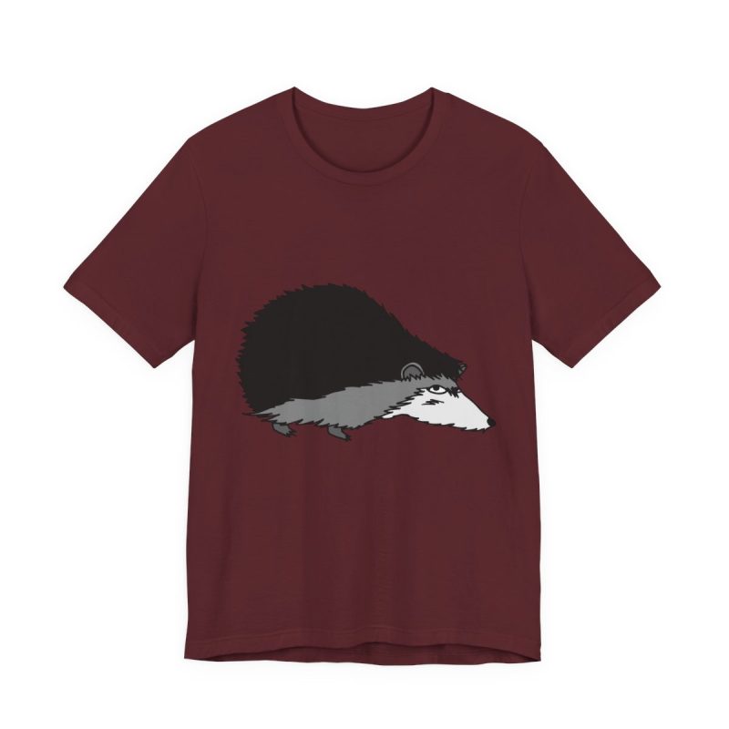 Camiseta jersey manga corta - Granate - Eriço