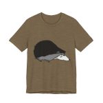 Camiseta jersey manga corta - Verde oliva jaspeado - Eriço