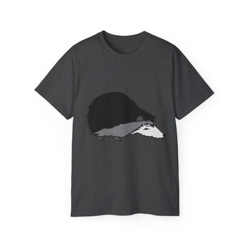 Camiseta ultra algodon - Gris oscuro jaspeado - Eriço