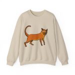 Sudadera cuello redondo - Arena - Camiseta Moix – gato naranja de paseo Sudadera cuello redondo - Arena - Camiseta Moix – gato naranja de paseo