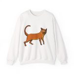 Sudadera cuello redondo - Blanco - Camiseta Moix – gato naranja de paseo Sudadera cuello redondo - Blanco - Camiseta Moix – gato naranja de paseo