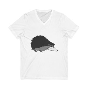 Camiseta cuello de pico - Blanco - Eriço