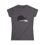 Camiseta mujer Softstyle - Gris marengo - Eriço Camiseta mujer Softstyle - Gris marengo - Eriço