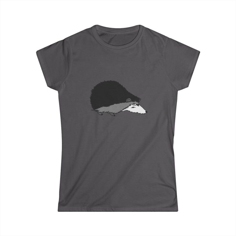 Camiseta mujer Softstyle - Gris marengo - Eriço Camiseta mujer Softstyle - Gris marengo - Eriço
