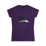 Camiseta mujer Softstyle - Morado - Eriço Camiseta mujer Softstyle - Morado - Eriço