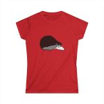 Camiseta mujer Softstyle - Rojo - Eriço Camiseta mujer Softstyle - Rojo - Eriço
