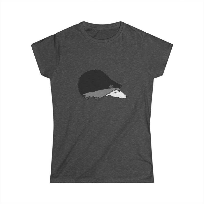 Camiseta mujer Softstyle - Gris oscuro jaspeado - Eriço