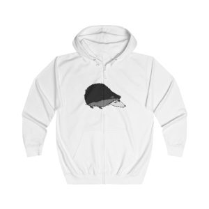 Sudadera con capucha y cremallera - Blanco artico - Eriço