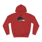 Sudadera universitaria - Rojo fuego - Eriço