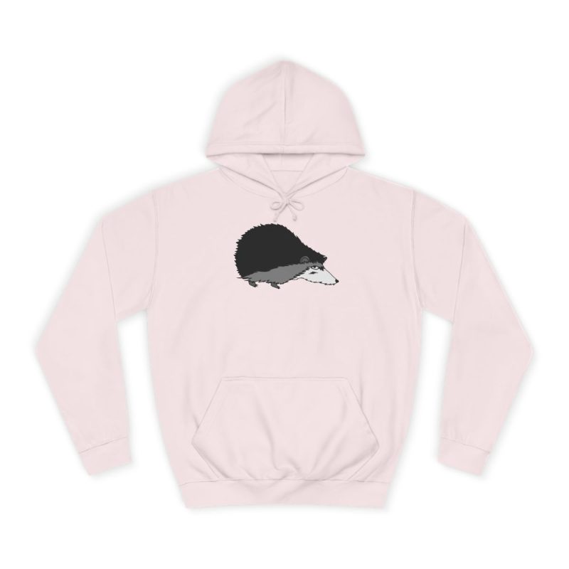 Sudadera universitaria - Rosa bebe - Eriço