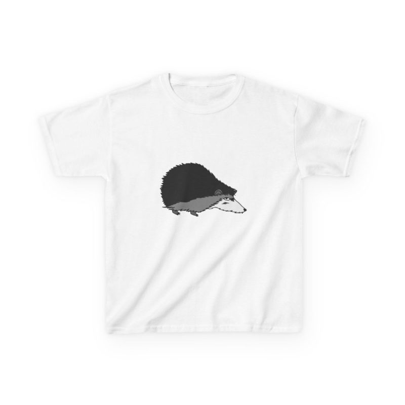 Camiseta infantil algodon grueso - Blanco - Eriço