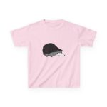 Camiseta infantil algodon grueso - Rosa claro - Eriço Camiseta infantil algodon grueso - Rosa claro - Eriço