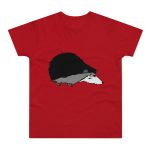 Camiseta hombre punto liso - Rojo - Eriço