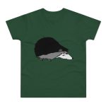 Camiseta hombre punto liso - Verde botella - Eriço