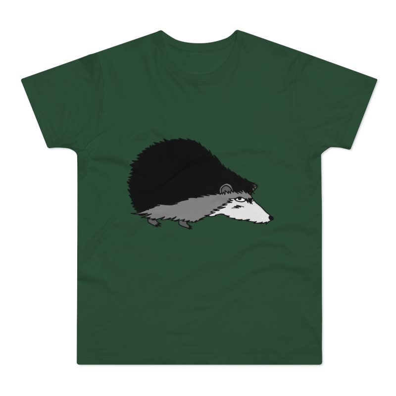 Camiseta hombre punto liso - Verde botella - Eriço