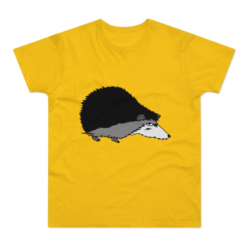 Camiseta hombre punto liso - Amarillo dorado - Eriço
