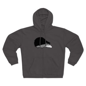 Sudadera capucha con cremallera premium - Antracita - Eriço
