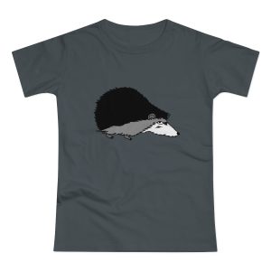 Camiseta mujer punto liso - Gris oscuro - Eriço
