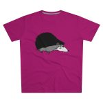 Camiseta hombre corte moderno - Rosa oscuro - Eriço Camiseta hombre corte moderno - Rosa oscuro - Eriço