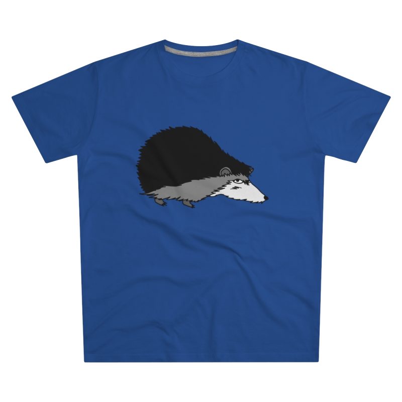 Camiseta hombre corte moderno - Azul royal intenso - Eriço