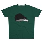 Camiseta hombre corte moderno - Verde botella - Eriço Camiseta hombre corte moderno - Verde botella - Eriço