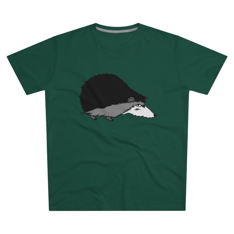 Camiseta hombre corte moderno - Verde botella - Eriço