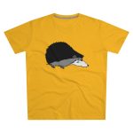 Camiseta hombre corte moderno - Amarillo girasol - Eriço Camiseta hombre corte moderno - Amarillo girasol - Eriço