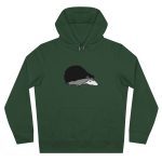 Sudadera con capucha King - Verde botella - Eriço