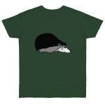 Camiseta punto liso - Verde botella - Eriço Camiseta punto liso - Verde botella - Eriço