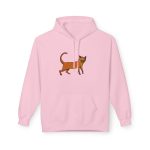 Sudadera Softstyle con capucha - Rosa claro - Camiseta Moix – gato naranja de paseo