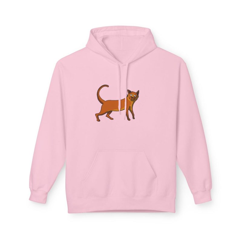 Sudadera Softstyle con capucha - Rosa claro - Camiseta Moix – gato naranja de paseo