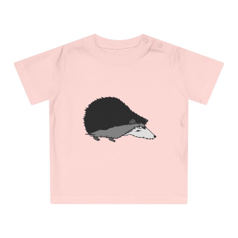 Camiseta de bebe - Rosa empolvado - Eriço