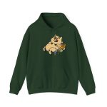 Sudadera con capucha - Verde bosque - Camiseta «Sadoll com porc»