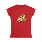 Camiseta mujer Softstyle - Rojo - Camiseta «Sadoll com porc»