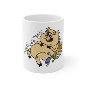 Taza de ceramica - Camiseta «Sadoll com porc»