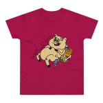Camiseta hombre punto liso - Sorbete - Camiseta «Sadoll com porc»