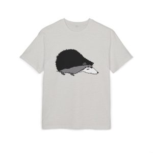 Camiseta oversize gruesa - Gris jaspeado claro - Eriço
