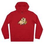 Sudadera con capucha King - Rojo - Camiseta «Sadoll com porc» Sudadera con capucha King - Rojo - Camiseta «Sadoll com porc»