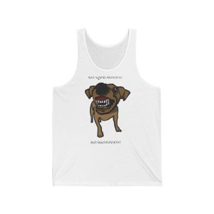 Camiseta de tirantes - Blanco - Camiseta «Ca que ladra no mossega»