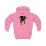 Sudadera con capucha infantil - Rosa algodon de azucar - Camiseta «Ca que ladra no mossega» Sudadera con capucha infantil - Rosa algodon de azucar - Camiseta «Ca que ladra no mossega»