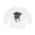Camiseta manga larga - Blanco - Camiseta «Ca que ladra no mossega»
