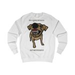 Sudadera clasica - Blanco artico - Camiseta «Ca que ladra no mossega»