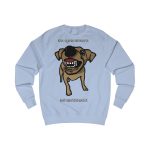 Sudadera clasica - Azul cielo - Camiseta «Ca que ladra no mossega»